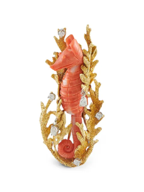 LB Exclusive see horse embellisment brooch Gold MF05070926