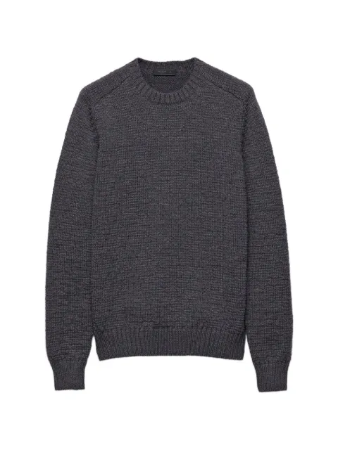 Prada wool crew-neck sweater Grey UMF407SOOO6245