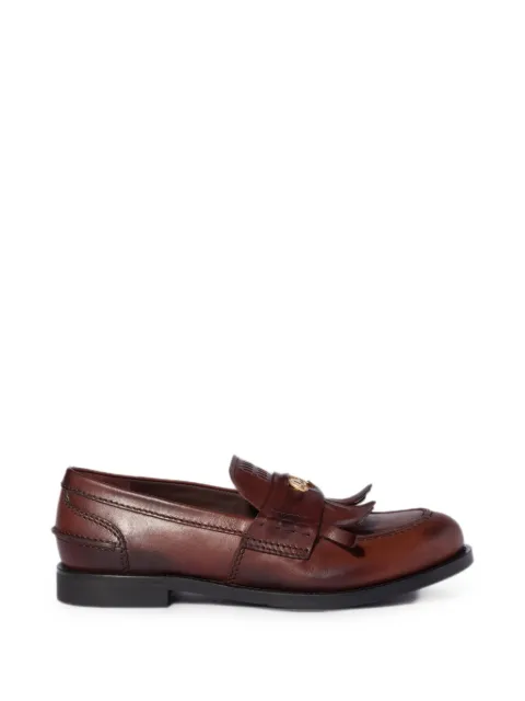 Miu Miu leather loafers Brown 5D747EF0205OD