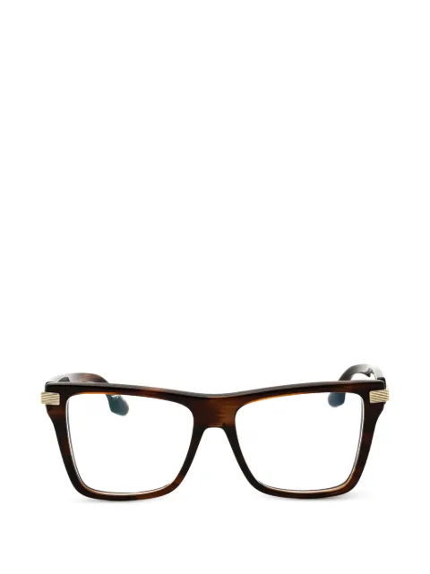 Victoria Beckham Eyewear tortoiseshell-effect square-frame glasses Brown VB2677227