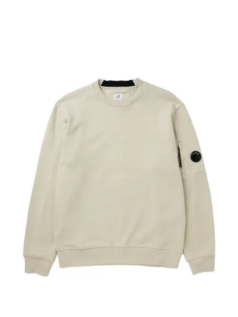 C.P. Company lens-detail sweatshirt Neutrals 21CMSS713A005086W120