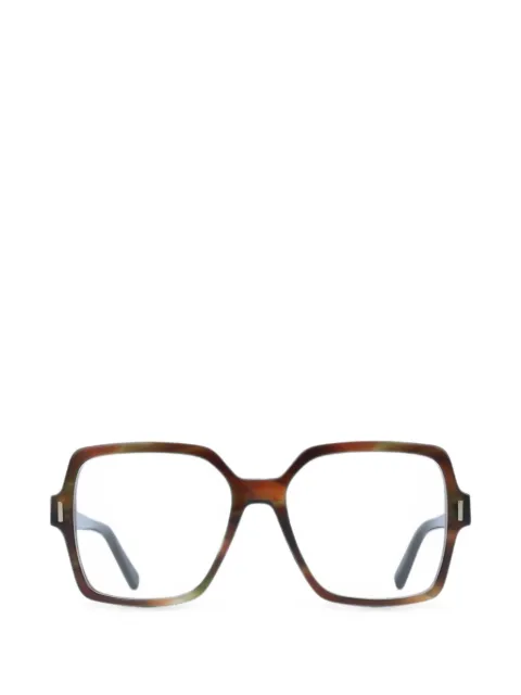 Ferragamo Eyewear square-frame full-rim glasses Brown SF3031