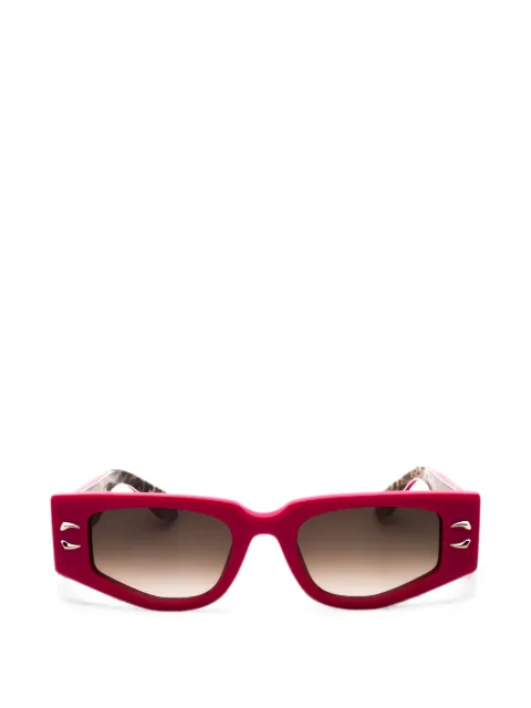 Roberto Cavalli geometric-frame sunglasses Pink SRC057M09M3