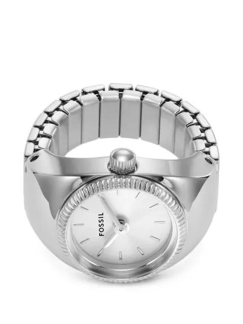 FOSSIL two-hand 15mm ring watch Silver ES5245