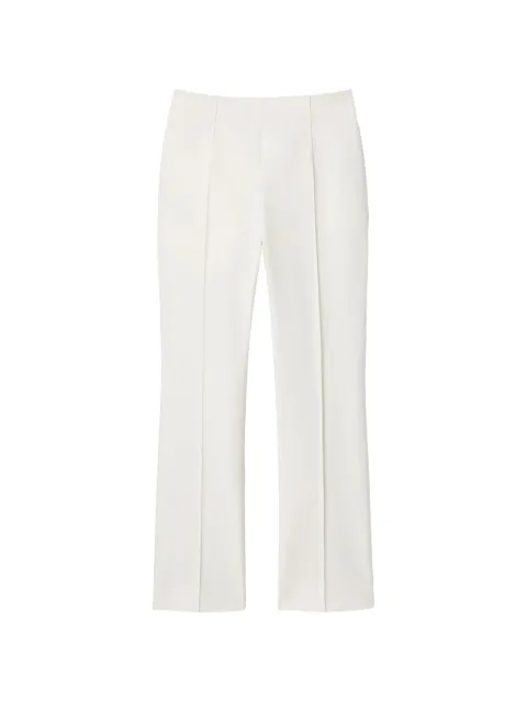 Lafayette 148 pressed-crease cropped trousers Neutrals MPE60V9458