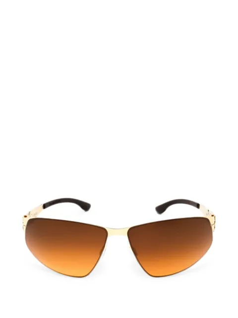 Ic! Berlin geometric-frame sunglasses Gold REESEM1521003