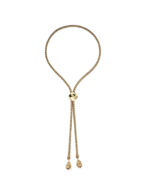 Gas Bijoux Square Biwa necklace Gold FSQUAREBIWAO