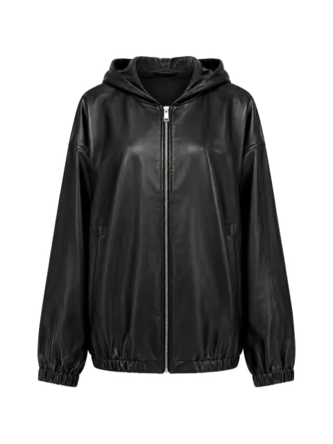 Arma hooded zip-up jacket Black 004L26601502BLACK
