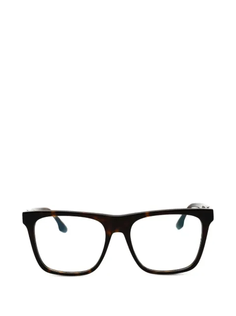 Victoria Beckham tortoiseshell-effect square-frame glasses Brown VB2679334