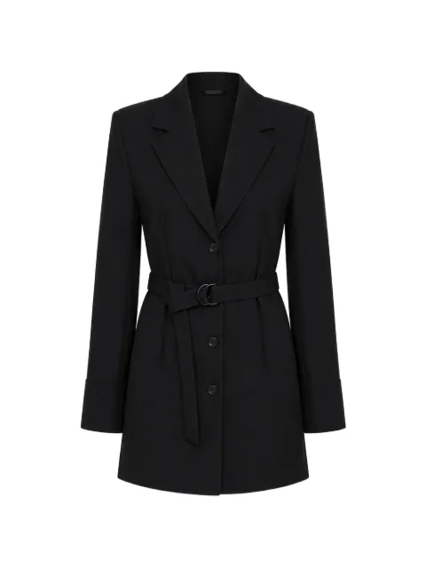 WARDROBE.NYC single-breasted shirt midi dress Black W6011H26WE