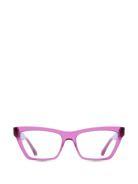 Ferragamo Eyewear Gancini cat-eye glasses Pink SF3021
