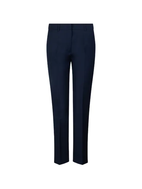 Weekend Max Mara pressed-crease tailored trousers Blue 5136141600001