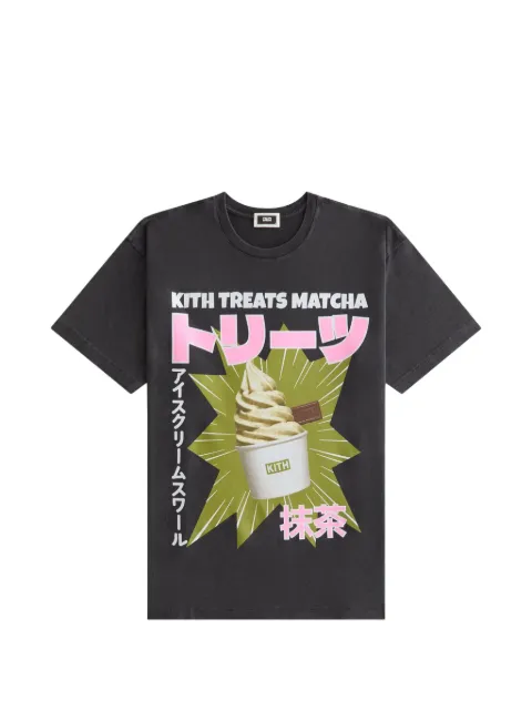 KITH Treats Matcha graphic-print T-shirt Black KHTA030079001