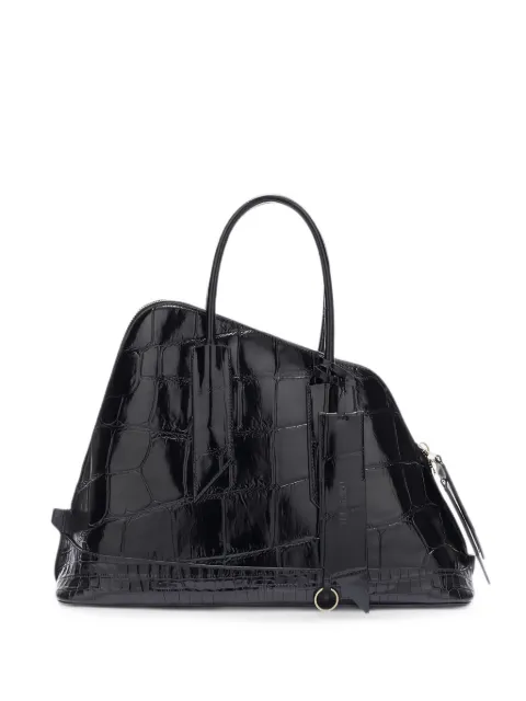 The Attico La Sant Ambroeus ice top handle tote bag Black 260WAH00064LBT154PR
