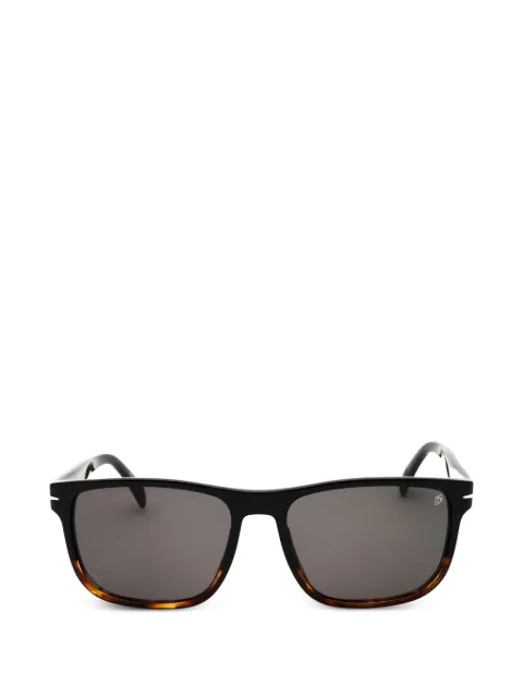 Eyewear by David Beckham rectangle-frame horn sunglasses Black DB1060S037NIR