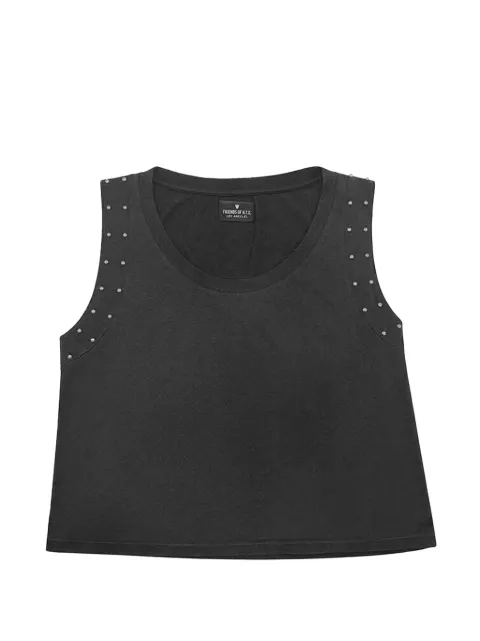 Htc Los Angeles studded relaxed-fit tank top Black 26WHTTS010