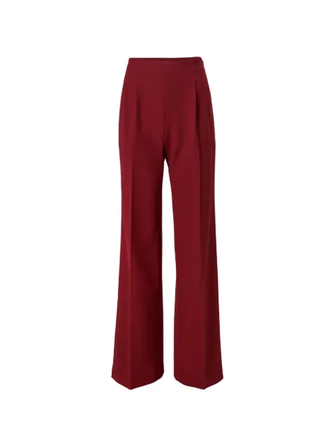Carolina Herrera Marisol wide-leg palazzo pants Red S2611N402BWT
