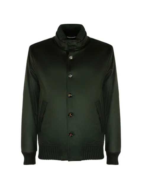 Kired cashmere bomber jacket Green WRONDE2W681801100