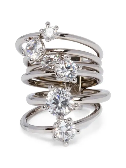 Panconesi Diamanti Orbit ring Silver CAOFG004S