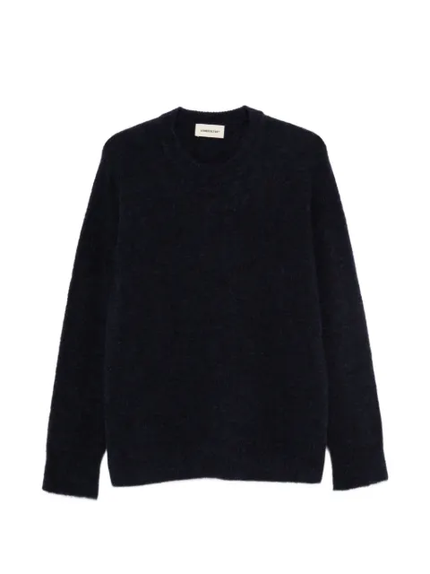 atomo factory crew-neck long-sleeve sweater Blue AI26AFU16