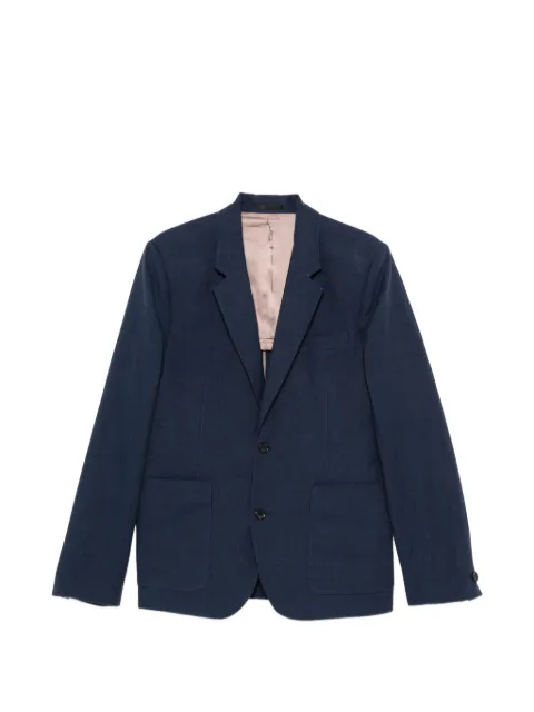 PS Paul Smith single-breasted patch-pocket blazer Blue M2R2337W22639