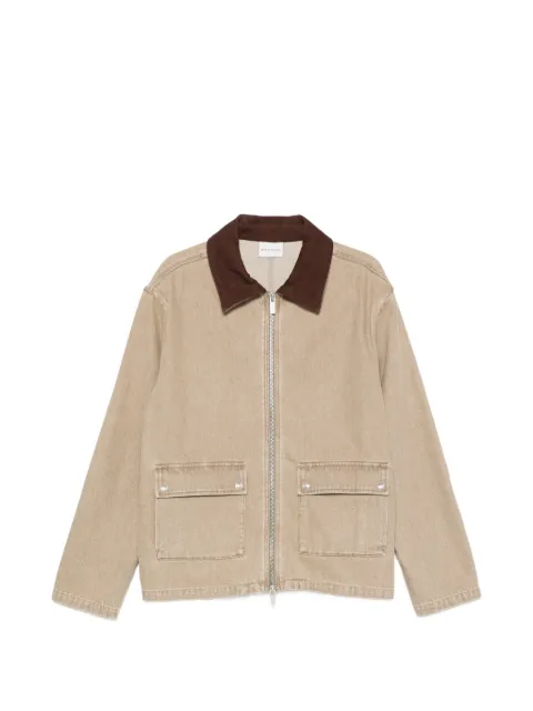 Drôle De Monsieur zip-fastening long-sleeve jacket Neutrals LJT258CO307