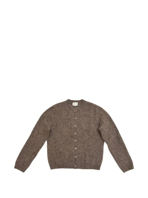 A.P.C. Marion taupe alpaca-wool cardigan Brown WPABQF22367