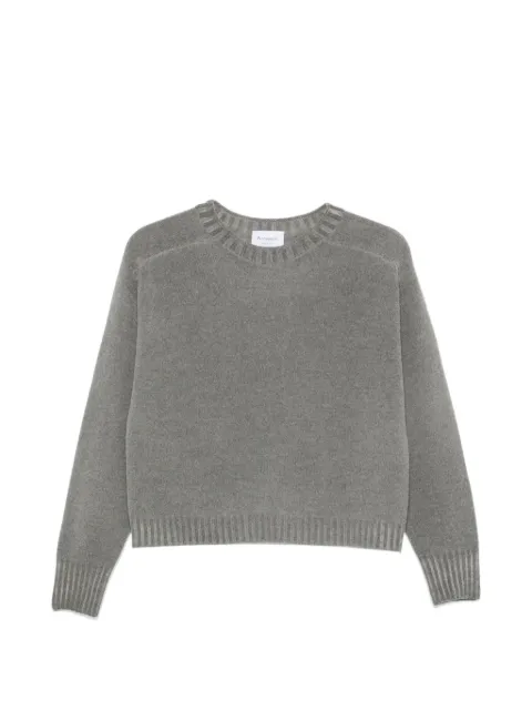 AROVESCIO crew-neck sweater Grey FW26F011W361515