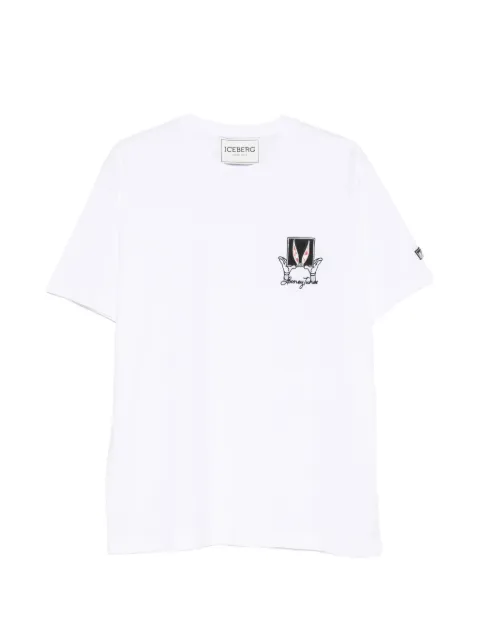 Iceberg Looney Tunes embroidered T-shirt White 26II1P0F010627A