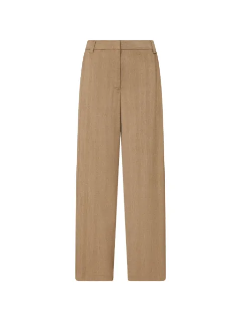 LIU JO balloon pants in herringbone fabric Neutrals WF6087T732A