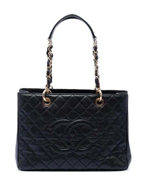 CHANEL Pre-Owned 2011 Caviar Grand Shopping tote bag Black RGVYBVVRLQH2WOXG