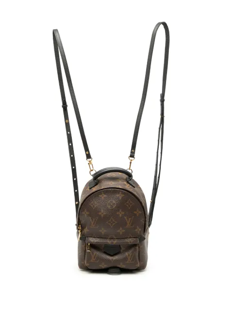 Louis Vuitton Pre-Owned 2019 Monogram Mini Palm Springs backpack Brown WSWY0Z8GIU9QQQ2L