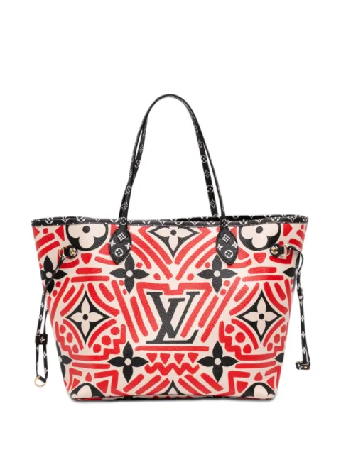 Louis Vuitton Pre-Owned 2020 Monogram Giant Crafty Neverfull MM tote bag Red NCHATN9VP6FFCYS1