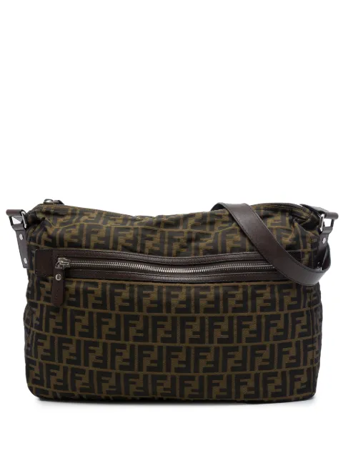 Fendi Pre-Owned 2010-2026 Zucca crossbody bag Brown ALJMC1GMD5HIYHHJ