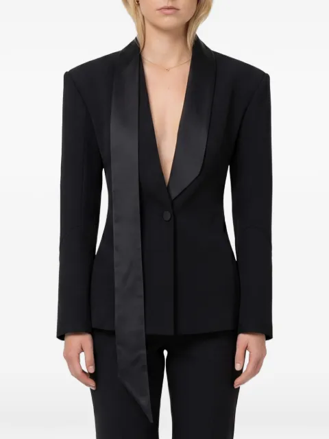The Attico black tuxedo jacket Black 261WCG00097065AA