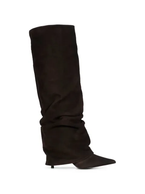 Le Silla slouchy pointed-toe boots Brown 4296C080BXPPPOA