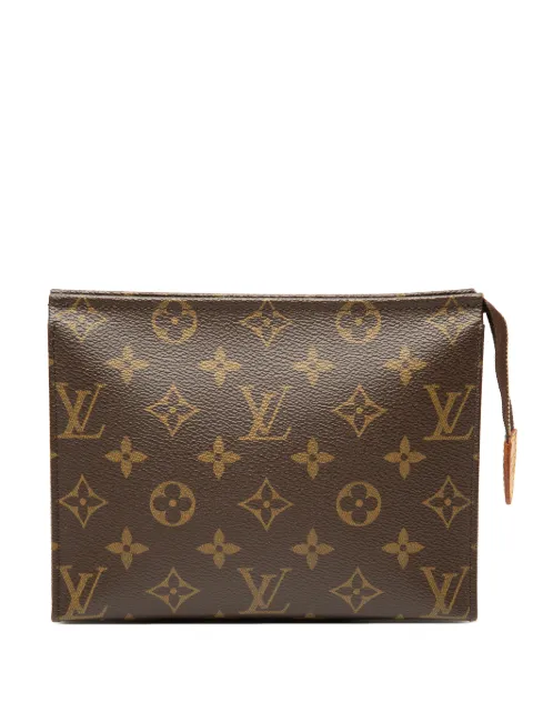 Louis Vuitton Pre-Owned 2004 Monogram Toiletry Pouch 19 clutch bag Brown CGQ6KRP79581WS1S