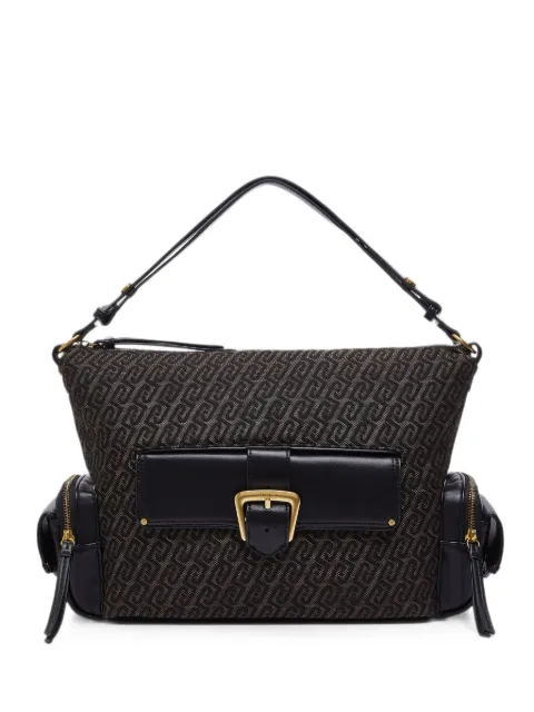 LIU JO medium monogram shoulder bag Brown AF6016T378A