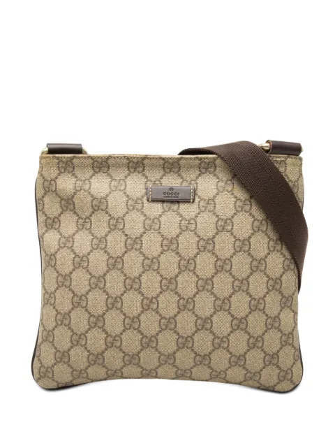 Gucci Pre-Owned 2000-2015 GG Supreme crossbody bag Neutrals 0G4CHFJJH4HBNVB6
