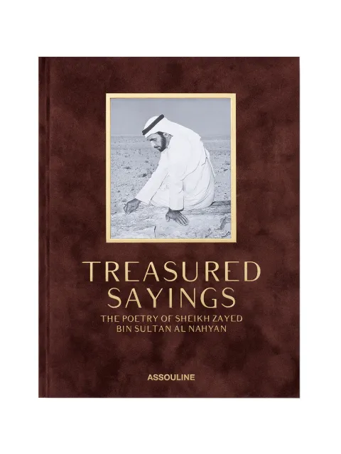 Assouline Treasured Sayings book Brown 9781649801098