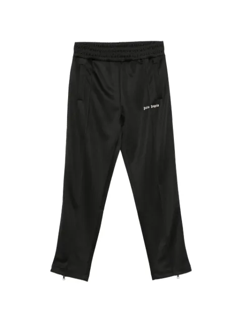 Palm Angels logo-embroidered track pants Black PAMCJ002FB0011003