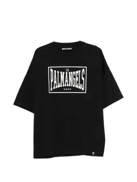 Palm Angels Vintage Box Logo printed short-sleeve T-shirt Black PAMAA003JR0041003
