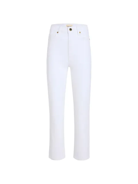 KHAITE Abigail stretch jeans White 1071902100100