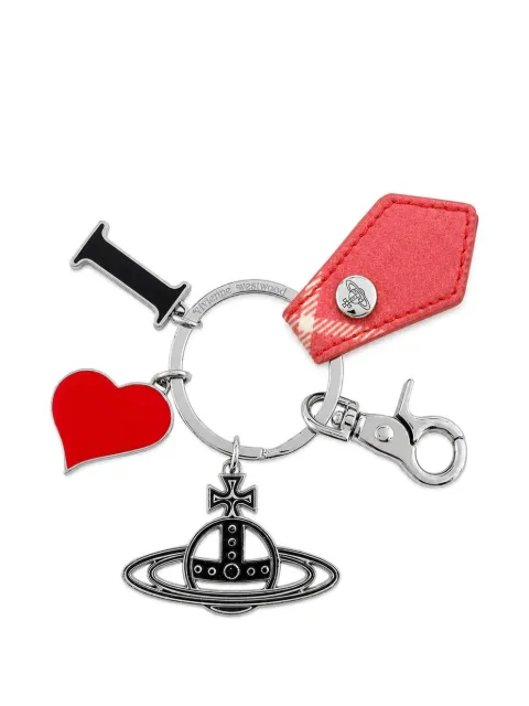 Vivienne Westwood I Love Orb keyring Silver 8203011EUS002L