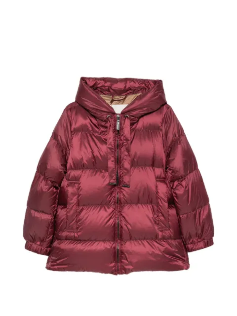 Max Mara The Cube hooded quilted coat Red 2629486085600