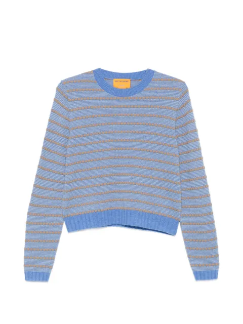 Guest In Residence cashmere cable-knit sweater Blue W44010JM