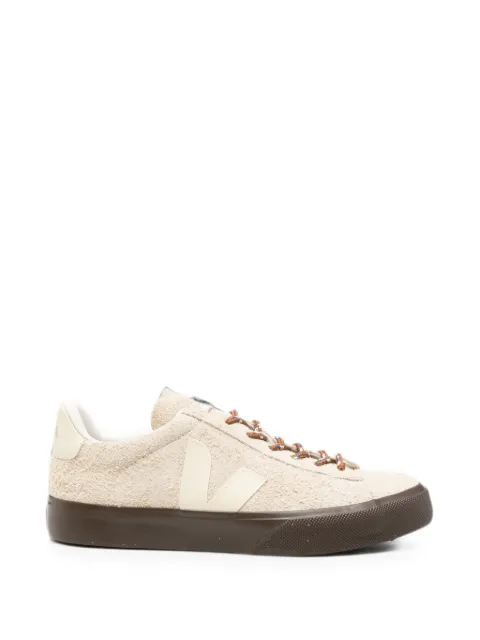 VEJA suede logo-patch sneakers Neutrals CP0321851