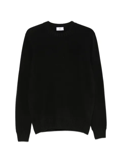 Magazzino Ricambi ribbed-trim crew-neck sweater Black 80