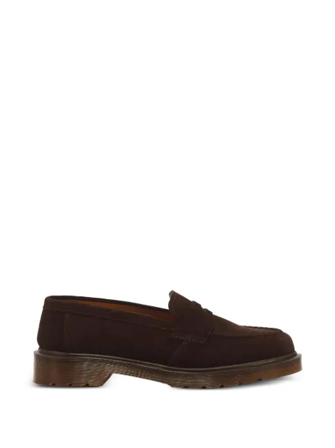 Dr Martens Delapre suede penny loafers Brown 43301201