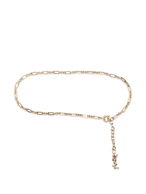 Saint Laurent Cassandre chain belt Gold A003UGJAANK